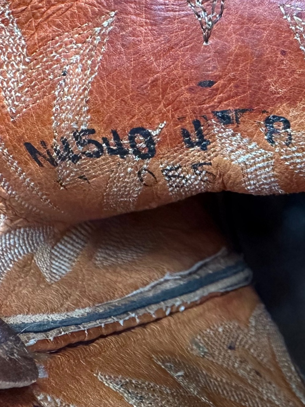 LUCCHESE 1883 Leather Cowboy Boots 8 - Picture 8 of 16